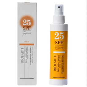 Bioearth sun Latte Spray SPF 25 - Protezione Media 150 ml 