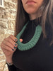 Collana in Macramé Artigianale Fatta a Mano