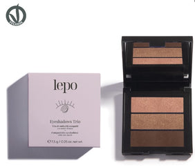 Eyeshadows Trio – Tris di Ombretti Compatti con Amido di Mais