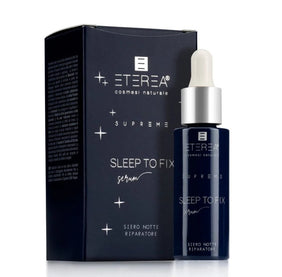 Sleep to Fix Syrum Eterea Cosmesi – Siero viso rigenerante notte. Anti-age, levigante e illuminante