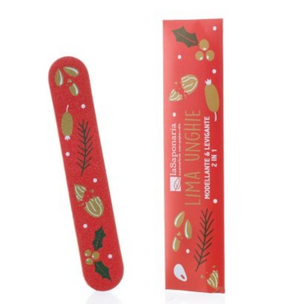 Limetta Unghie 2 in 1 La Saponaria – In Legno Sostenibile con Doppia Grana 180/240