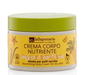 Crema Corpo Nutriente Soffice di Karitè Bio 200 ml