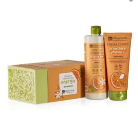 Cofanetto regalo Arancia con Crema Corpo e Doccia Shampoo