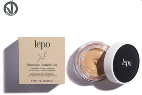 BIOSENSE FOUNDATION Fondotinta cream to powder con olio di cocco e amido di tapioca bio