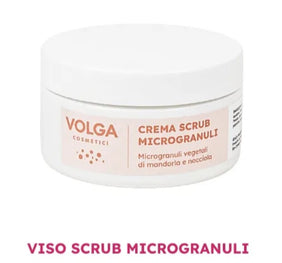 Crema Scrub Viso con Microgranuli di Nocciole e Mandorle - 100ml