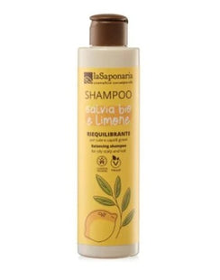 Shampoo Bio Salvia e Limone Riequilibrante per Cute Grassa - 200ml