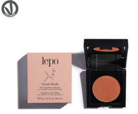 XLent Blush – Fard Compatto con Ceramidi Vegetali e Olio di Jojoba
